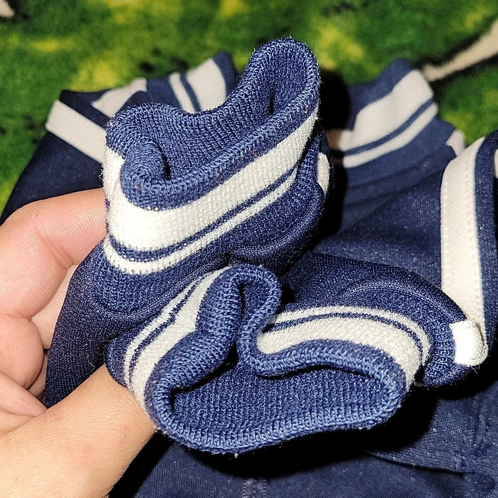 Nike Varsity Zip Up Sweatshirt Navy Blue White Baby 0/3 Months Y2k